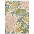 Morris & Co Seaweed Indoor / Outdoor Designer Wool Rug, 230x160cm, Chrysanthemum