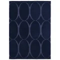 Wedgwood Renaissance Hand Tufted Designer Wool Rug, 180x120cm, Blue