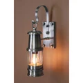 Liberty IP54 Metal & Glass Outdoor Wall Light, Antique Silver