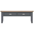 Andorra Wooden Coffee Table, 120cm, Charcoal