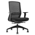 Bolt Mesh Fabric Executive Office Chair, Low Back