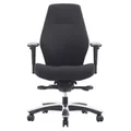Impact Fabric Heavy Duty Multi Shift Office Chair, Low Back