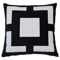 Cremorne Velvet Scatter Cushion Cover, Black