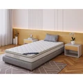 Avocado Boxed Euro Top Bonnell Spring Soft Mattress (Suits Bunk Upper Bed), King Single