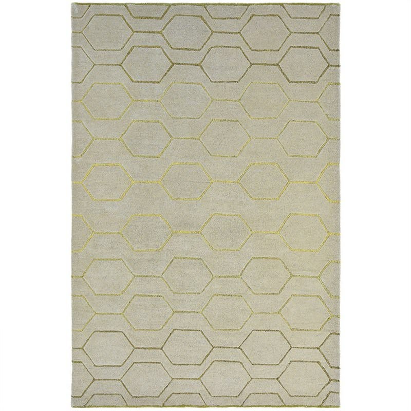 Wedgwood Arris Hand Tufted Designer Wool Rug, 180x120cm, Grey