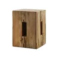 Amalfi Alder Reclaimed Pine Timber Side Table