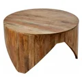 Amalfi Orti Mango Wood Round Coffee Table, 82cm