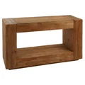 Amalfi Elroi Reclaimed Pine Timber Console Table, 140cm