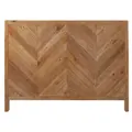 Amalfi Elroi Reclaimed Pine Timber Bed Headboard, Queen