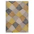 Harlequin Rhythym Saffron Hand Tufted Designer Wool Rug, 240x170cm