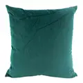 Aria Feather Filled Velvet Euro Cushion, Emerald
