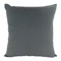 Aria Feather Filled Velvet Euro Cushion, Grey