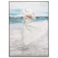 "Summer Haven" Framed Canvas Wall Art Painting, 103cm