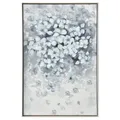 "Petal Rain" Framed Canvas Wall Art Painting, No.1, 93cm