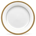 Noritake Charlotta Gold Microwave Safe Fine Porcelain Entree Plate