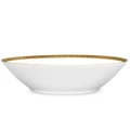 Noritake Charlotta Gold Microwave Safe Fine Porcelain Coupe Bowl