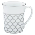 Noritake Eternal Palace Fine Porcelain Mug, Platinum