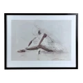 "Literary Sketch of Ballerina" Framed Wall Art Print, No.1, 83cm