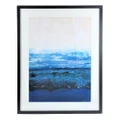 "Tranquil Calm" Framed Abstract Wall Art Print, No.1, 76cm