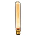 Mercator T30 Decorative LED Filament Bulb, B22, 2W, 1800K, Amber