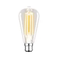 Mercator ST64 Dimmable LED Filament Bulb, B22, 7.5W, 2700K, Clear