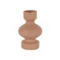 Tula Stoneware Vase, Dust Pink