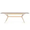 Dettar Timber Extendable Dining Table, 180-230cm, Pale Oak