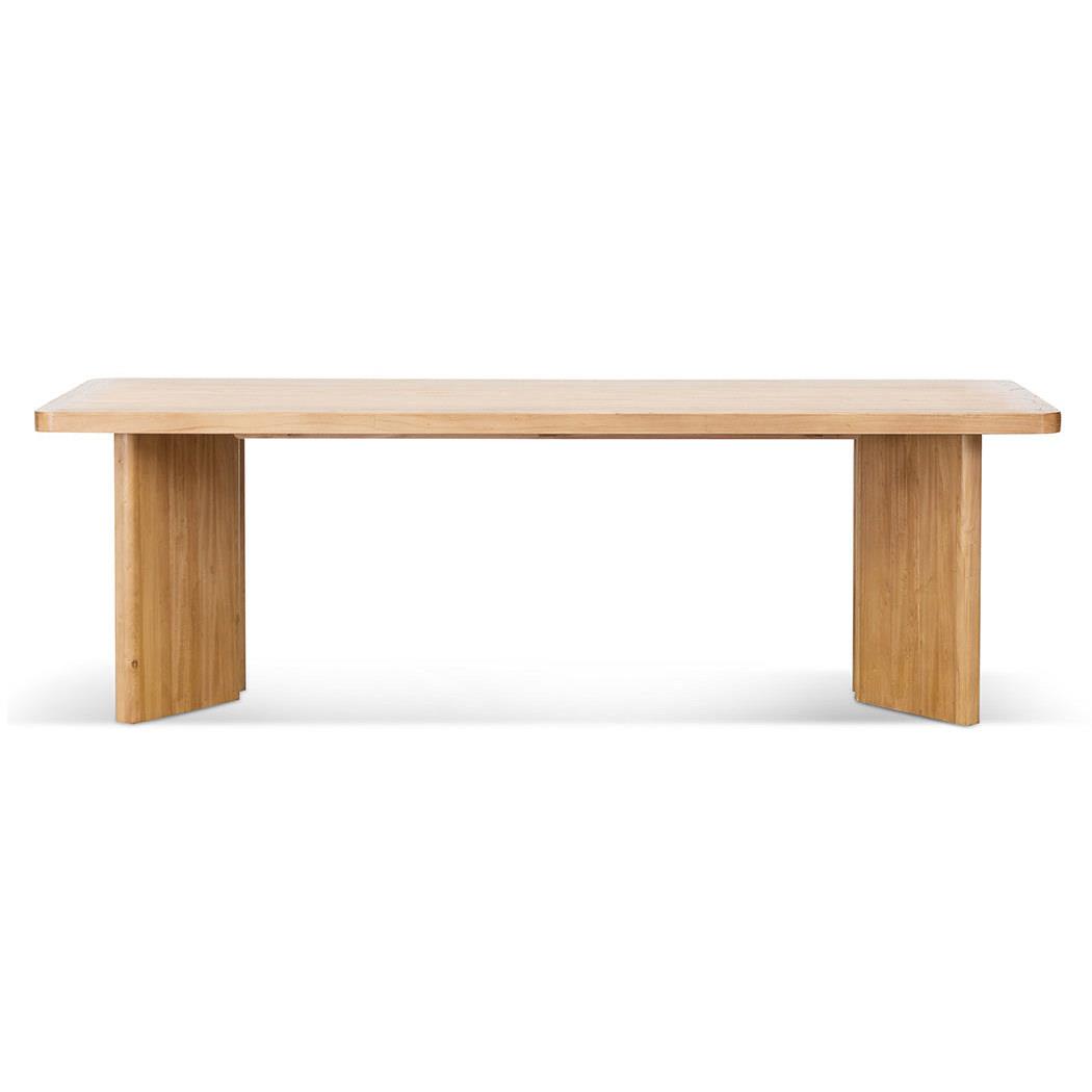 Mogelmose Elm Timber Dining Table, 240cm, Natural