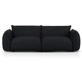 Nexo Boucle Fabric Sofa, 3 Seater, Black