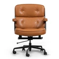 Erickson PU Leather Office Chair, Honey Tan