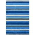 Xylo Handwoven Designer Wool Rug, 80x150cm, Blue
