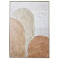 "Pop Arch" Framed Canvas Wall Art Painting, No.2, 93cm