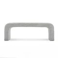 Harper Fabric Arch Bench Seat, 120cm, Hail Grey