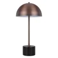 Domez Iron & Marble Table Lamp, Bronze / Black