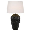 Madrid Ceramic Base Table Lamp, Black