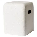 Miles Terrazzo Square Accent Stool / Side Table