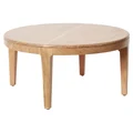 Sawyer Mango Wood Round Coffee Table, 76cm