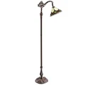 Janay Tiffany Style Stained Glass Downbridge Floor Lamp