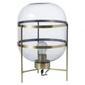 Amalfi Astoria Glass & Iron Table Lamp