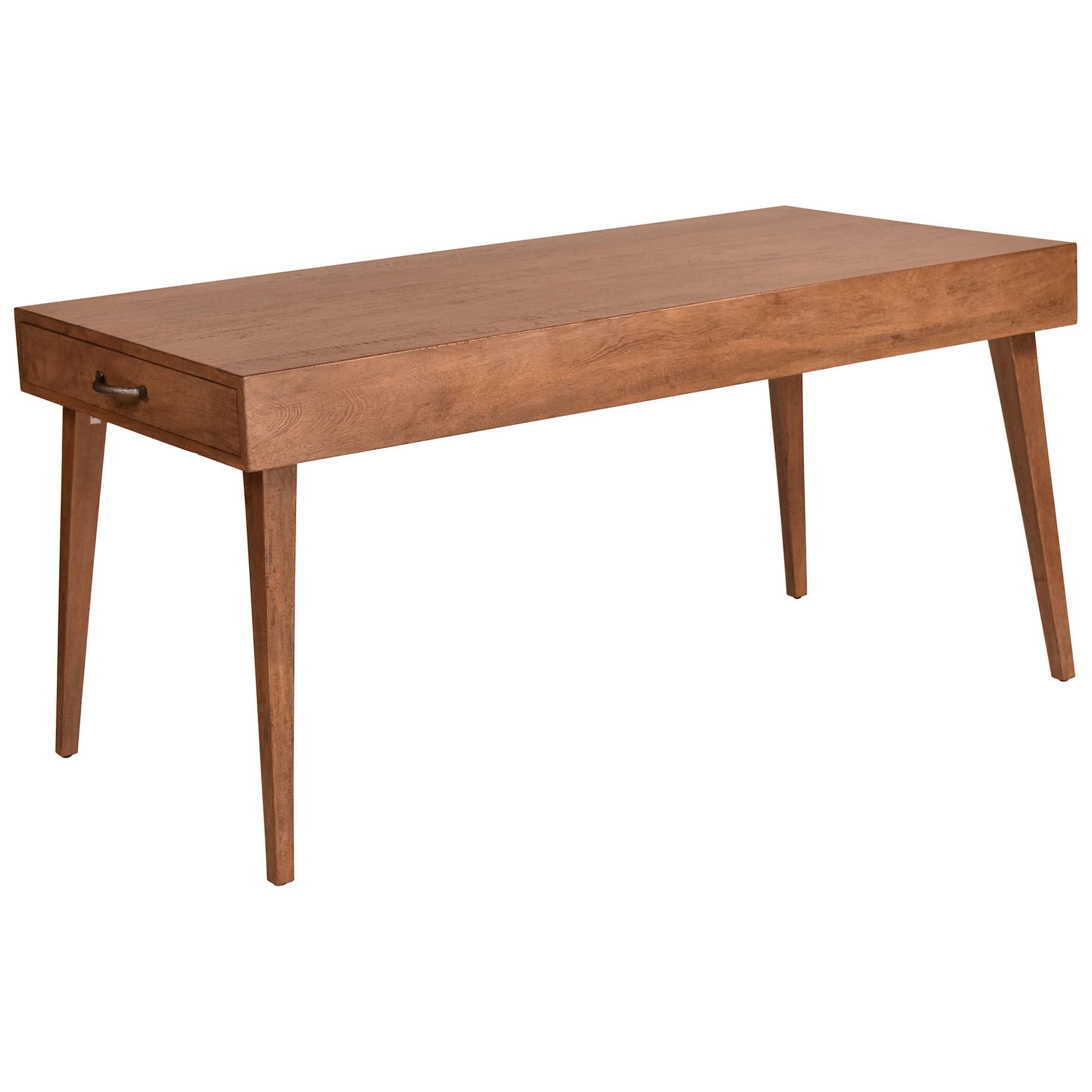 Midville Timber Dining Table with End Drawers, 160cm