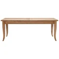 Ditton Mango Wood Extensible Dining Table, 210-310cm, Natural