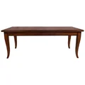 Ditton Mango Wood Extensible Dining Table, 210-310cm, Maroon