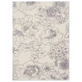Ted Baker Linear Floral Hand Loomed Designer Cotton Rug, 280x200cm