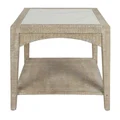 Cantara Marble Topped Mango Wood Square Side Table