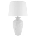 Alina Ceramic Base Table Lamp, White