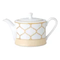 Noritake Eternal Palace Fine Porcelain Teapot, Caramel