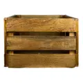 Bilpin Mango Wood Crate with Blackboard Label, Large