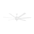 Tourbillion Indoor / Outdoor DC Ceiling Fan with Remote, 203cm/80", White