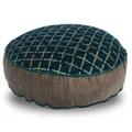 Indienne Ayan Velvet Fabric Round Floor Cushion Cover