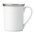 Noritake Charlotta Platinum Microwave Safe Fine Porcelain Mug